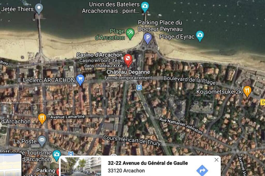 T2 Full Centre At 7 Min From The Beach Arcachon Zewnętrze zdjęcie
